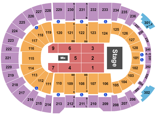 Amica Mutual Pavilion Barry Manilow Seating Chart